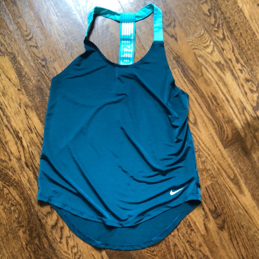 Teal Nike Dri Fit Tank Top